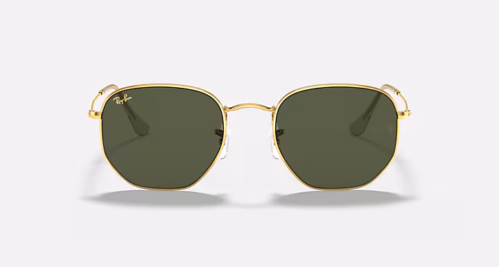 Vista frontal de Ray-Ban Hexagonal